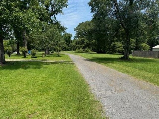 view of road