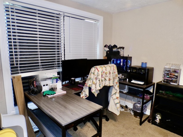 6162 E Dr, Groves, TX 77619 - view of carpeted office space
