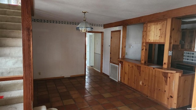 view of unfurnished dining area