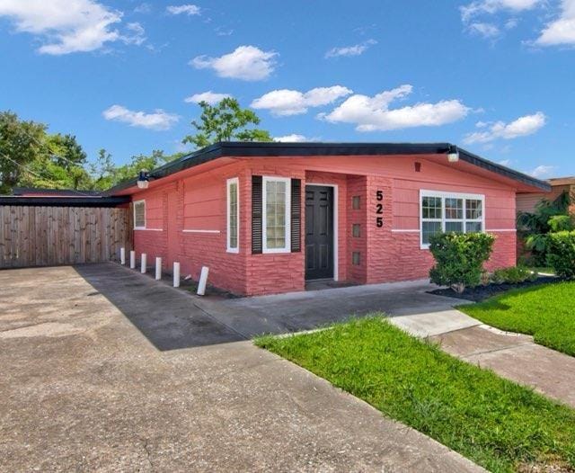 view of ranch-style house