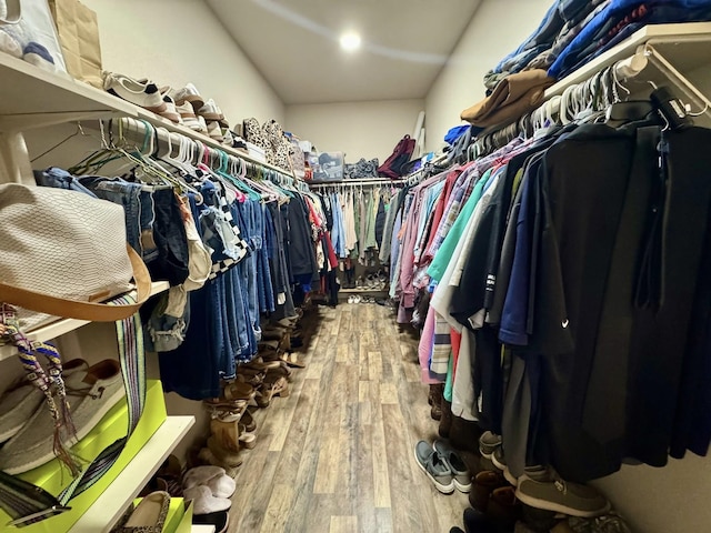 15590 S Fm 92, Spurger, TX 77660 - spacious closet featuring hardwood / wood-style flooring