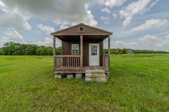 15360 Hercules Dr, Beaumont, TX 77713 - view of outbuilding with a view of countryside