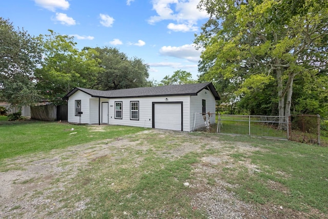 4247 Lansing Ave, Port Arthur, TX 77642 - exterior space featuring a gate and dirt driveway
