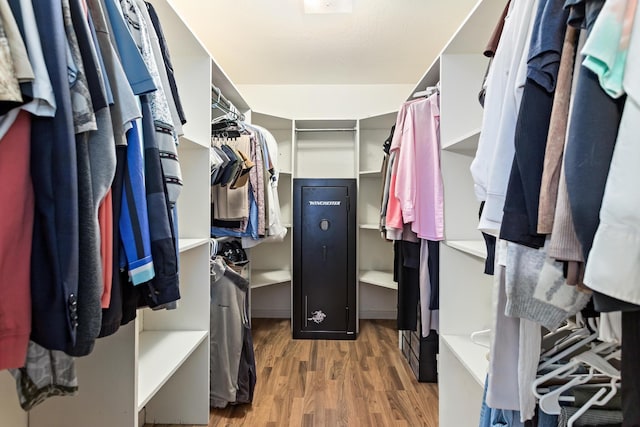 7669 Boardwalk, Lumberton, TX 77657 - spacious closet featuring wood finished floors