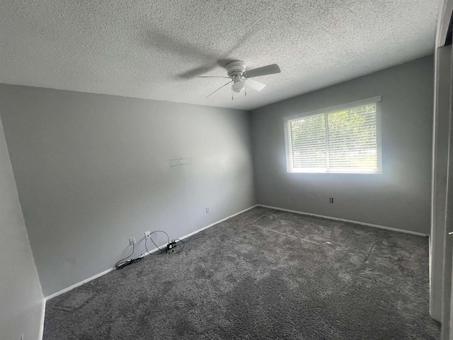 775 Todd St, Beaumont, TX 77707 - carpeted spare room with ceiling fan and a textured ceiling