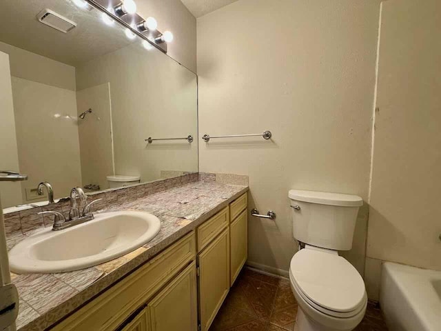 4220 Flamingo Ln, Beaumont, TX 77705 - bathroom with vanity, a shower, a tub to relax in, and tile patterned flooring