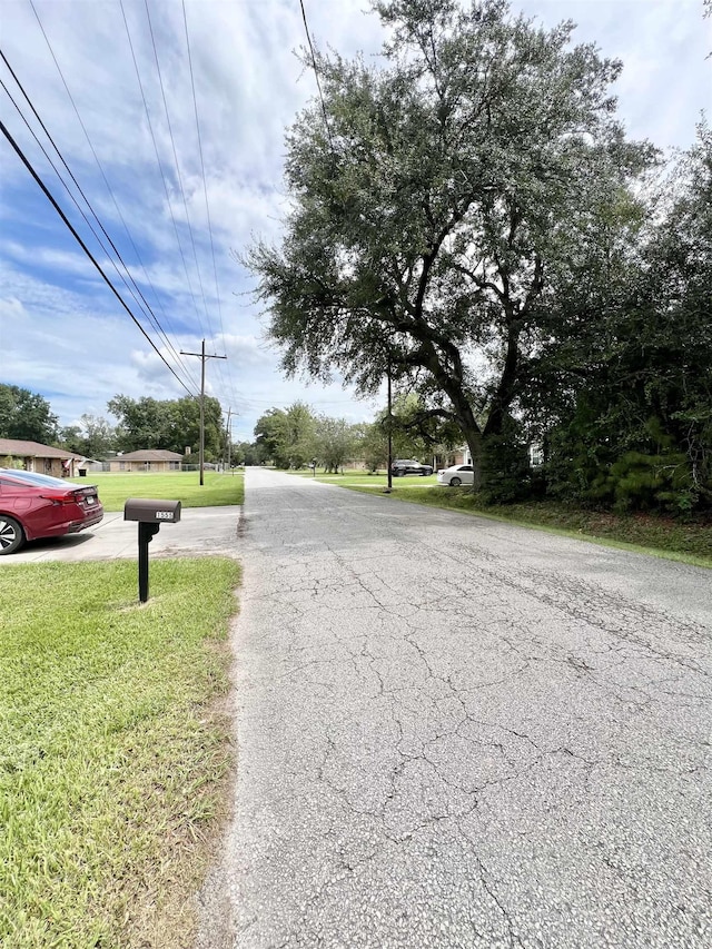 view of road