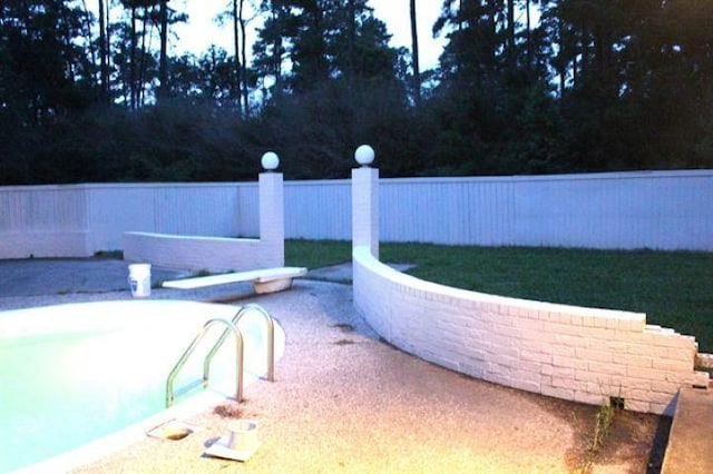 455 Creekwood Dr, Lumberton, TX 77657 - view of swimming pool with a patio and fence