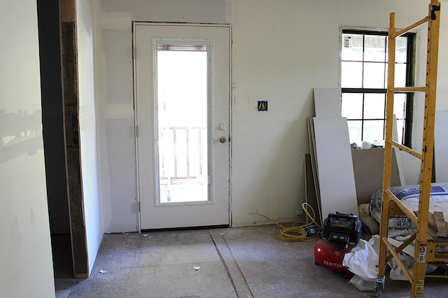 doorway with a healthy amount of sunlight