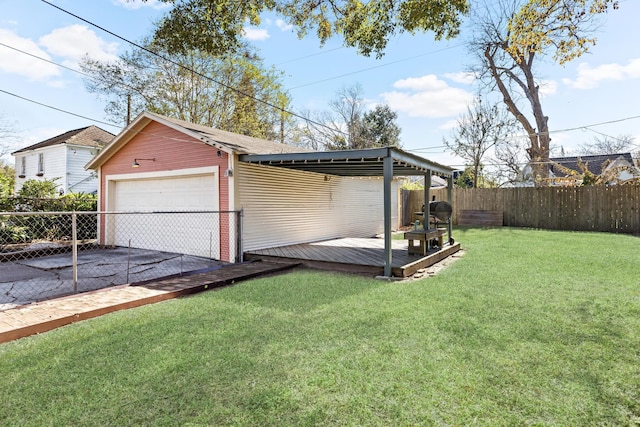 exterior space featuring a yard