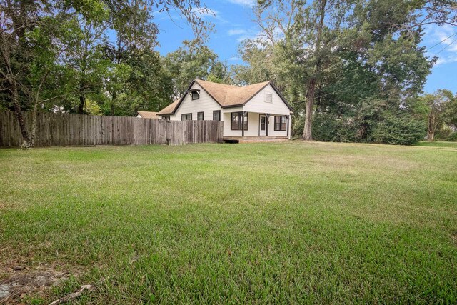 exterior space with covered porch