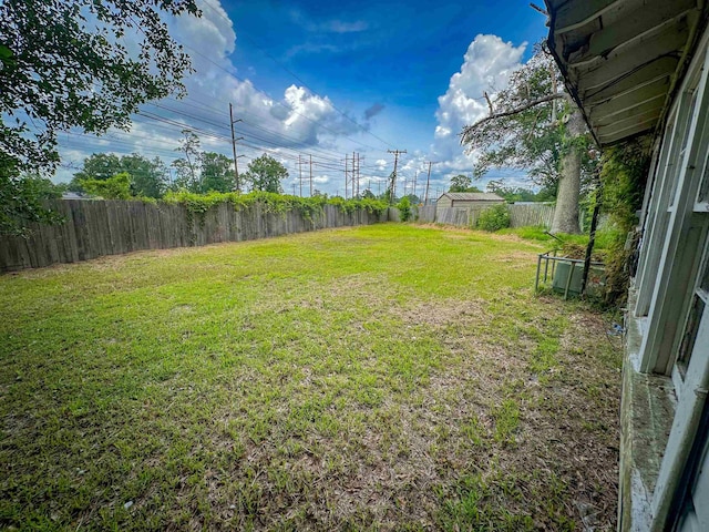 3 Inwood Cir Unit B, Orange, TX 77630 - view of fenced backyard