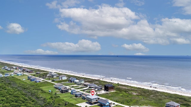 335 Atkinson, Crystal Beach, TX 77650 - aerial view of unending shoreline