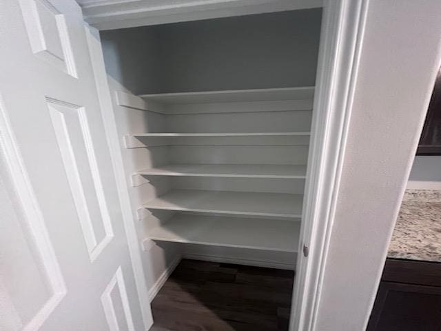 view of closet