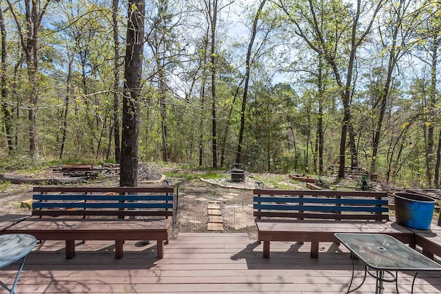 view of deck