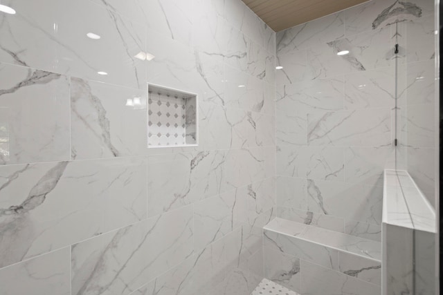 815 Central Dr, Beaumont, TX 77706 - full bathroom featuring tiled shower
