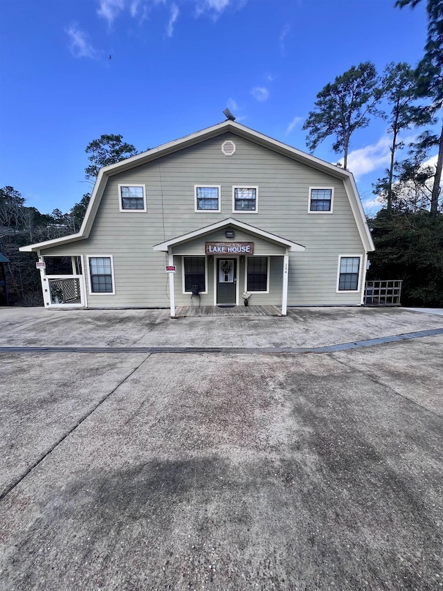 dutch colonial with a gambrel roof