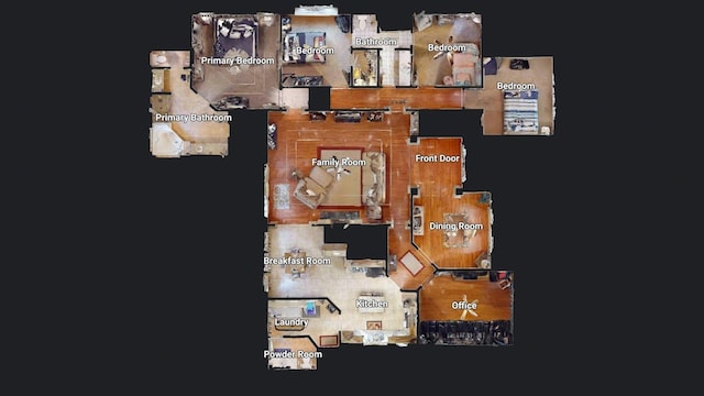 7640 Merion Dr, Beaumont, TX 77707 - view of home floor plan