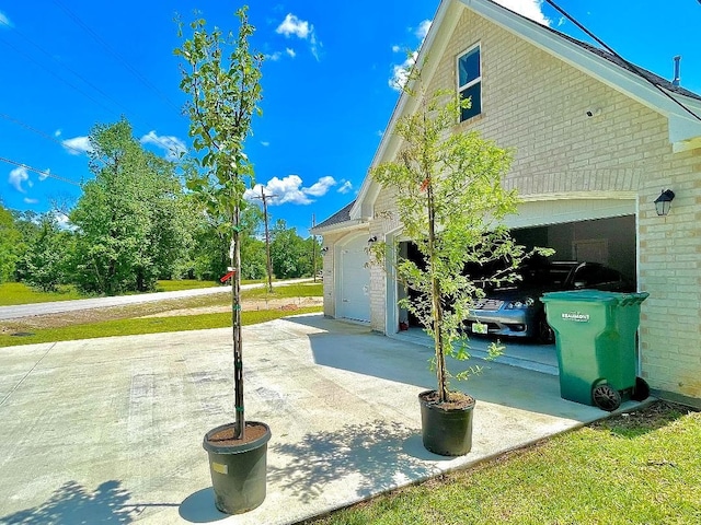 view of side of property