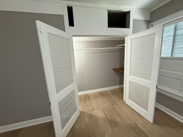 view of closet
