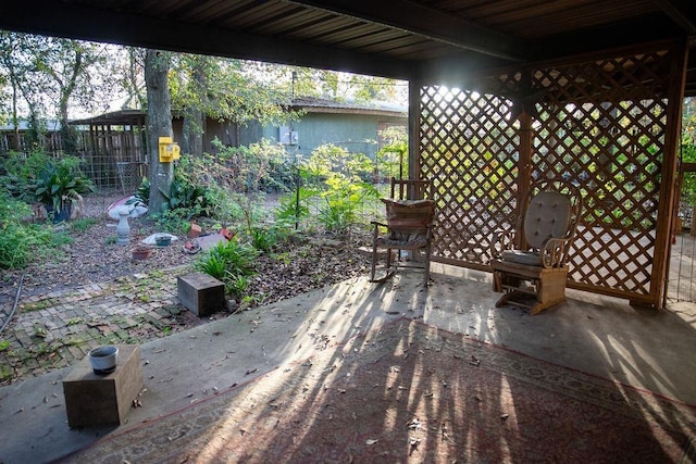 view of patio / terrace