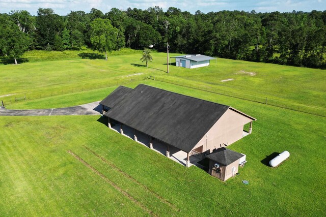 114 Holmes Rd, Lumberton, TX 77657 - aerial view of property and surrounding area featuring a forest