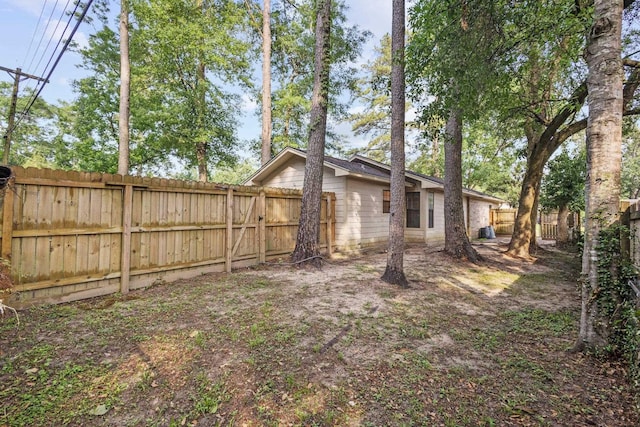 103 Read St, Silsbee, TX 77656 - view of yard with a fenced backyard