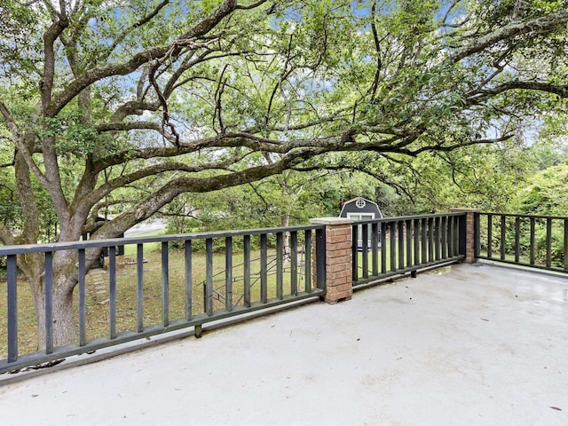 view of patio