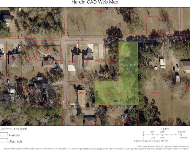 235 Durdin Dr, Silsbee, TX 77656 - map of property location