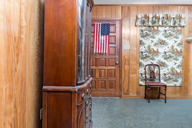 3030 Moore Rd, Beaumont, TX 77713 - bathroom with wood walls