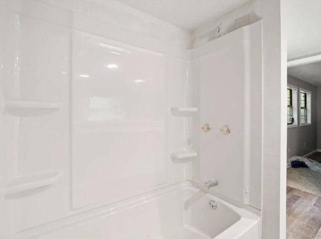 19995 S Fm 92, Fred, TX 77616 - full bath with wood finished floors and bathtub / shower combination
