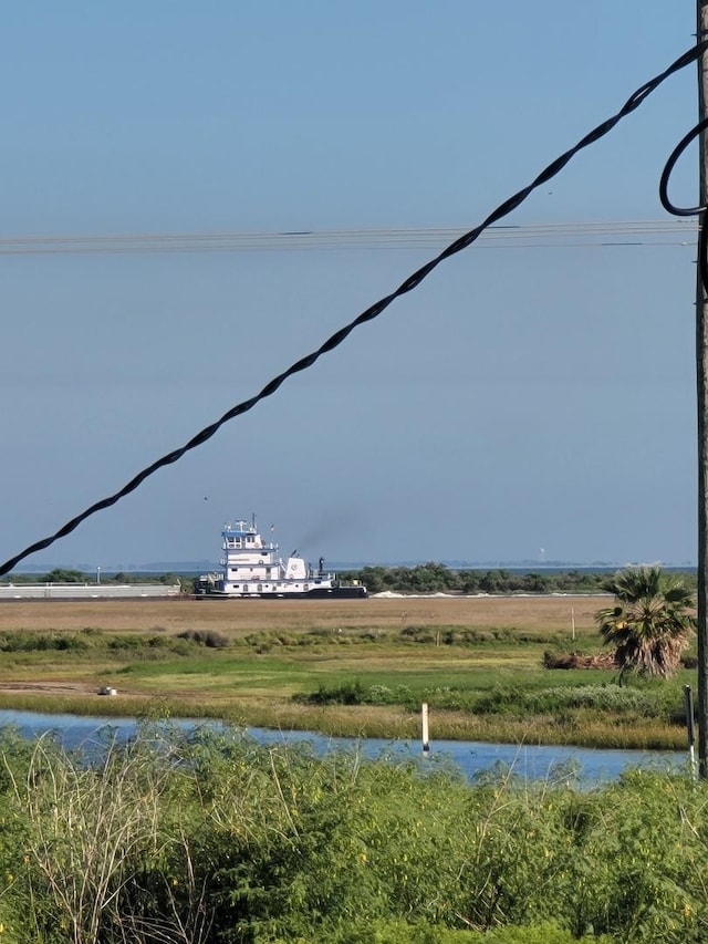 property view of water featuring a rural view