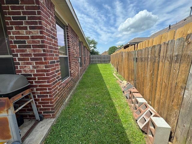9265 N Sage, Beaumont, TX 77713 - view of fenced backyard