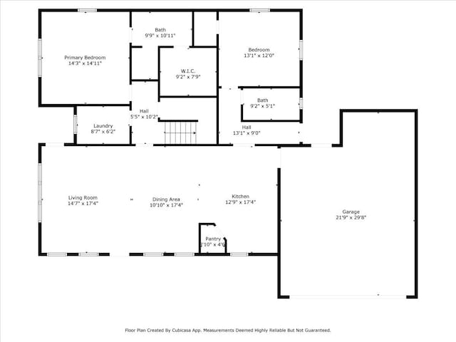 1291 Beachrock Dr, Brookeland, TX 75931 - view of property floor plan