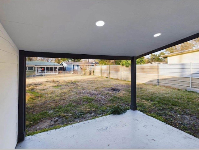 5260 Landry Ln, Beaumont, TX 77708 - view of yard featuring a patio area