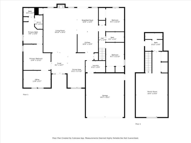 2801 Magnolia Ln, Groves, TX 77619 - property floor plan