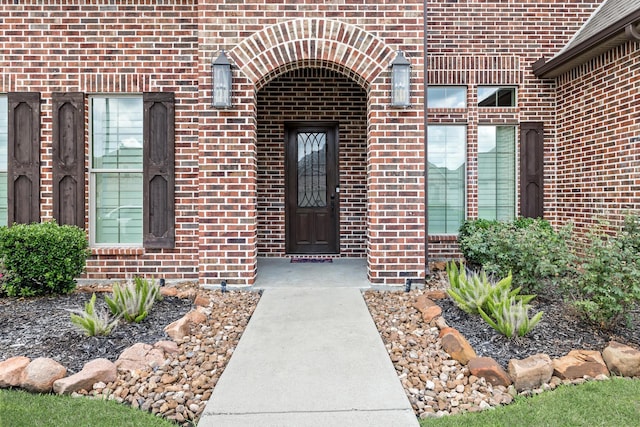 6526 Brayfield Ln, Beaumont, TX 77706 - view of exterior entry with brick siding