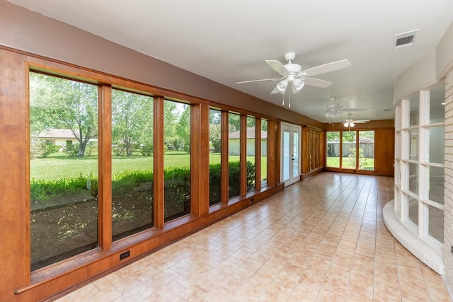 515 Watts Rd, Silsbee, TX 77656 - unfurnished sunroom with plenty of natural light and tile patterned floors