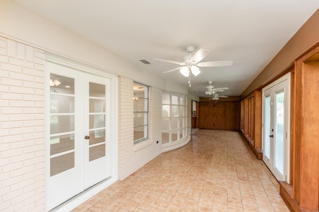 515 Watts Rd, Silsbee, TX 77656 - unfurnished sunroom with french doors