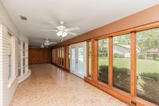 515 Watts Rd, Silsbee, TX 77656 - unfurnished sunroom with french doors and plenty of natural light