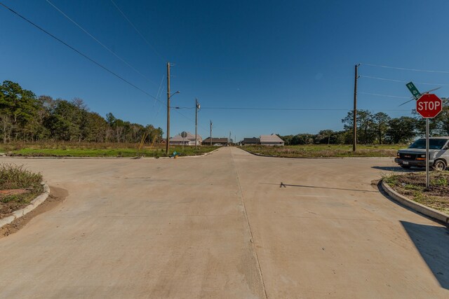 view of road