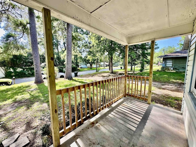 312 Temple, Woodville, TX 75979 - view of porch