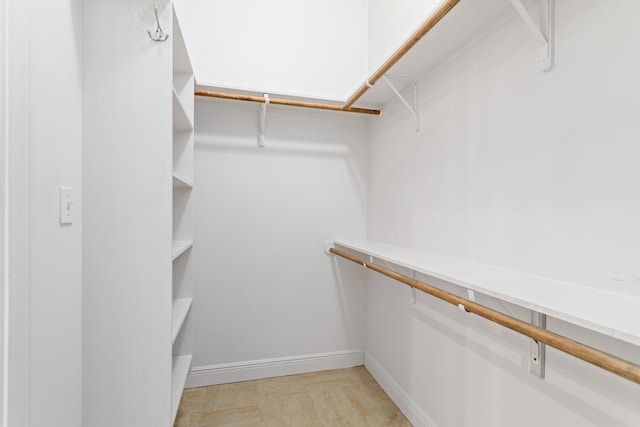 view of spacious closet