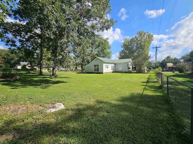 view of yard