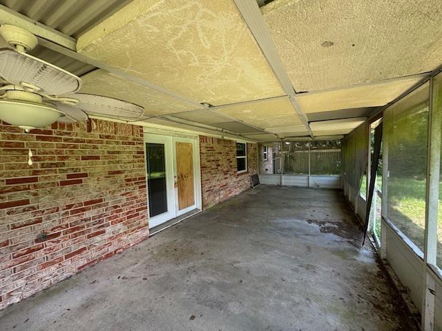 320 Meadow Dr, Bridge City, TX 77611 - view of unfurnished sunroom