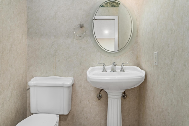 bathroom with toilet