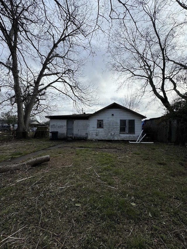 view of side of home