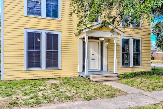 view of property entrance