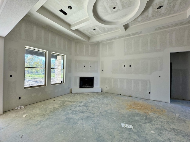 view of unfurnished living room