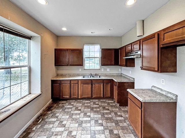 kitchen with sink